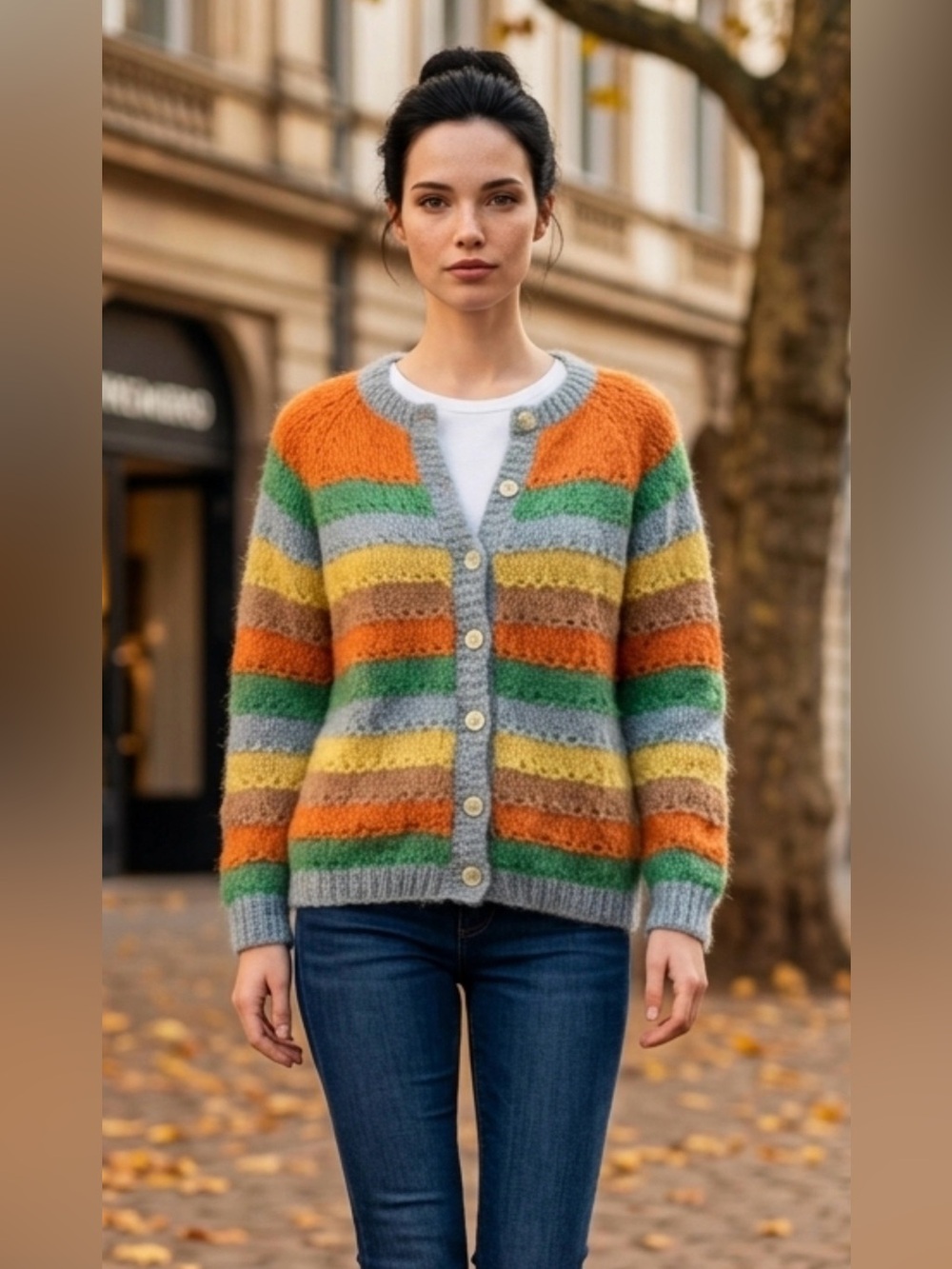 Perseus International Ltd Rare Vintage 1960s Wool & Mohair Italian Made Sweater